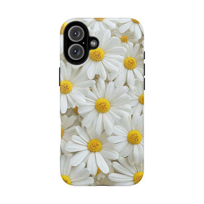 Blooming White Daisy - Phone Case