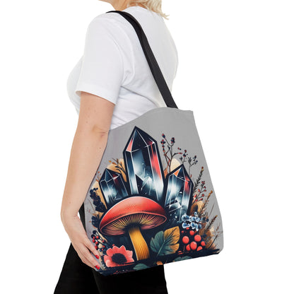 Vibrant Crystal & Mushroom - Tote Bag