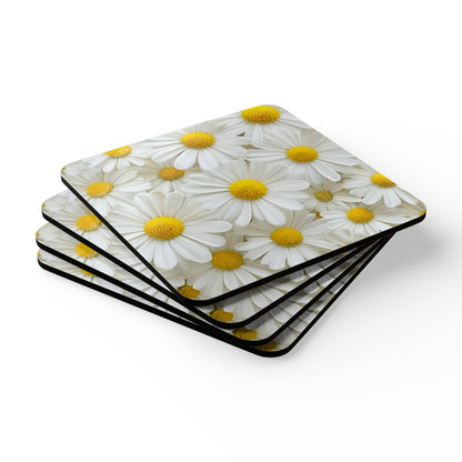 White Daisy - Coaster Set
