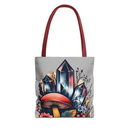 Vibrant Crystal & Mushroom - Tote Bag