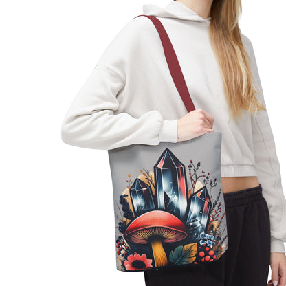 Vibrant Crystal & Mushroom - Tote Bag
