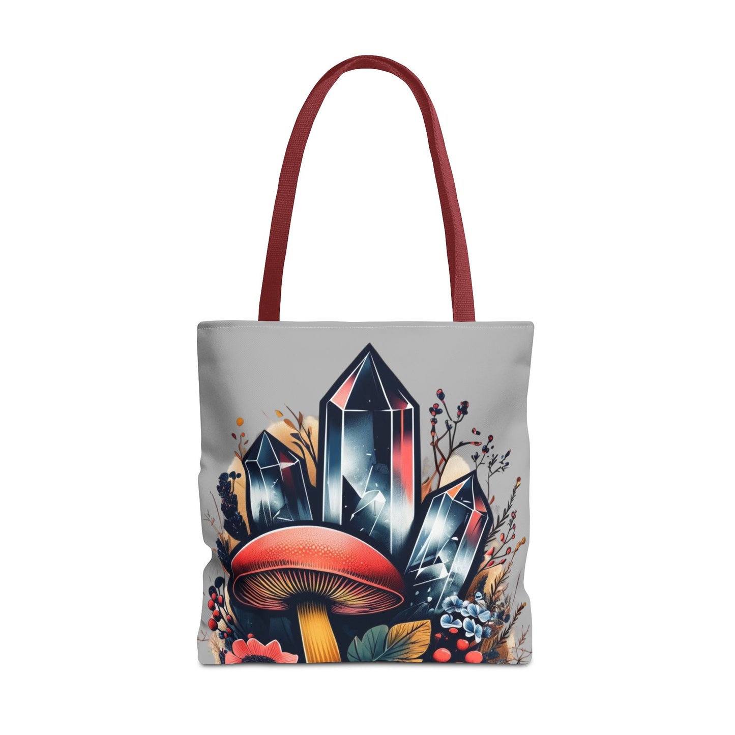 Vibrant Crystal & Mushroom - Tote Bag