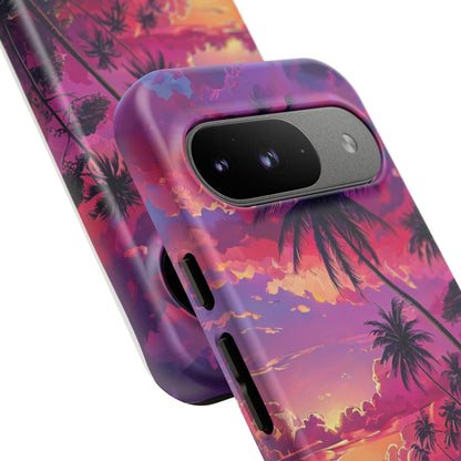 Sunset Paradise Beach - Phone Case