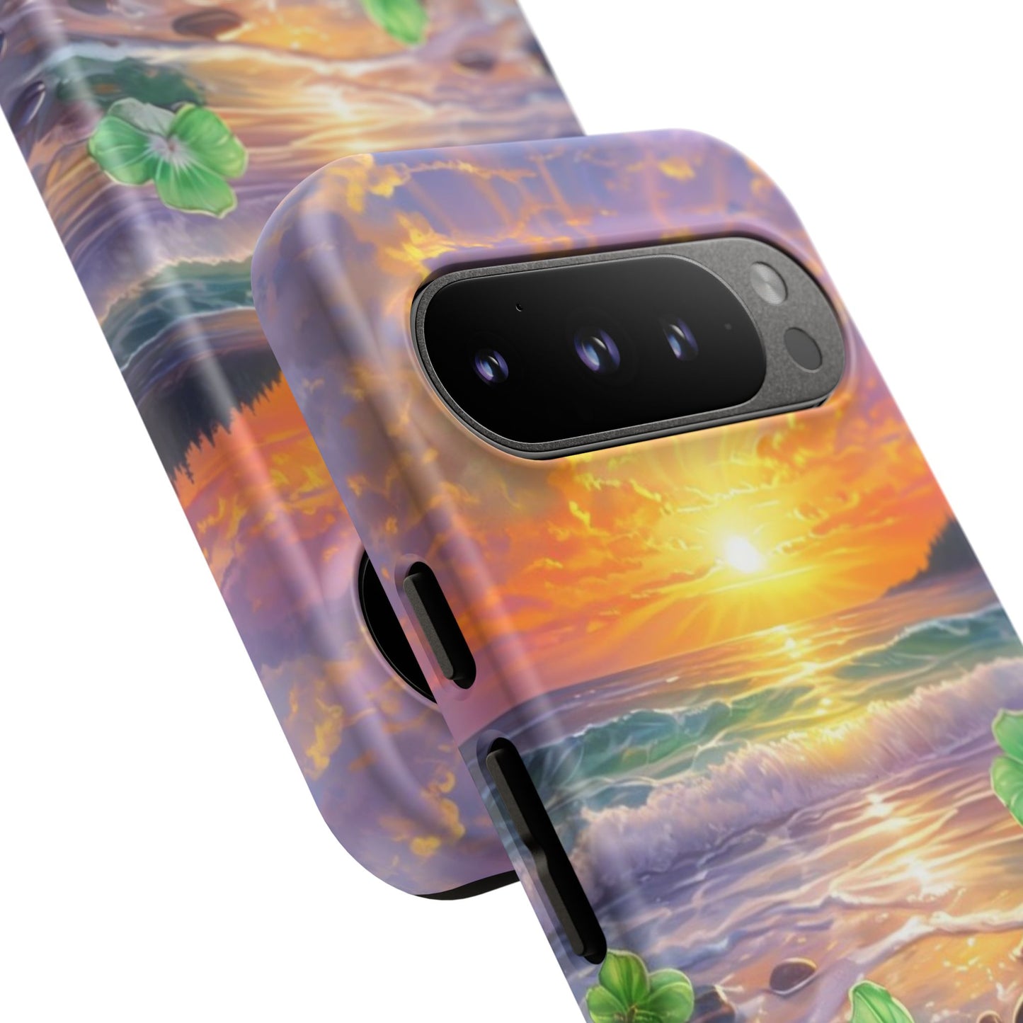 Coastal Calm Pebble Beach - Phone Case