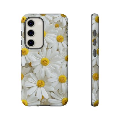 Blooming White Daisy - Phone Case