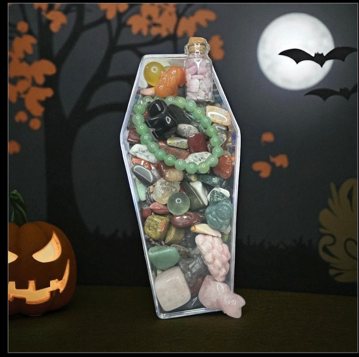 Crystal Coffin Mystery Mix – Tumbles, Carvings & More