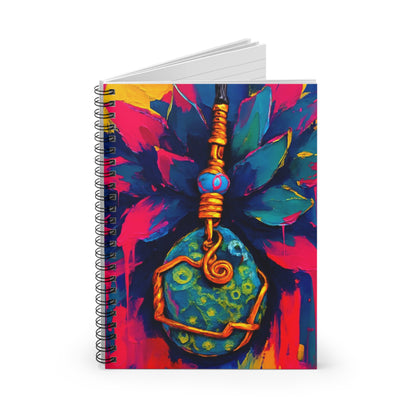 Free Spirit Scribbles - Spiral Notebook