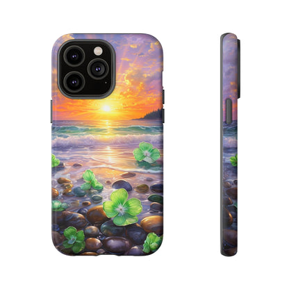 Coastal Calm Pebble Beach - Phone Case