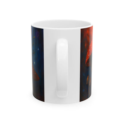 Red Mushrooms - Ceramic Mug