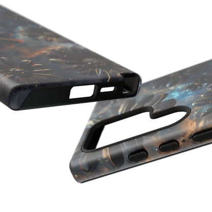 Galactic Black Daisy - Phone Case