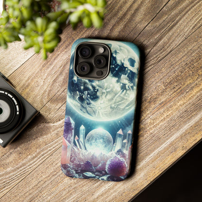 Full Moon & Crystals - Phone Case