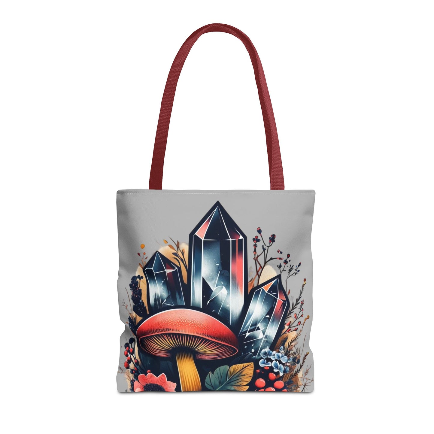 Vibrant Crystal & Mushroom - Tote Bag