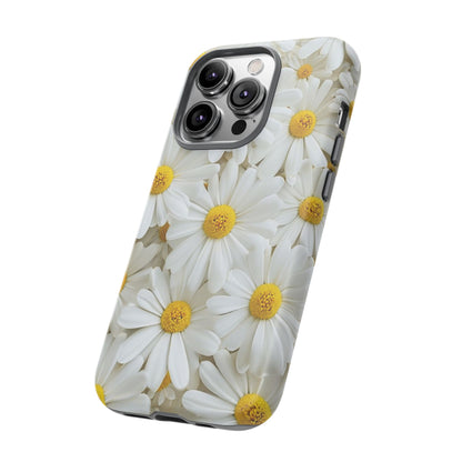 Blooming White Daisy - Phone Case