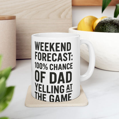 Weekend Forecast - Ceramic Mug