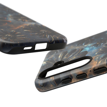 Galactic Black Daisy - Phone Case