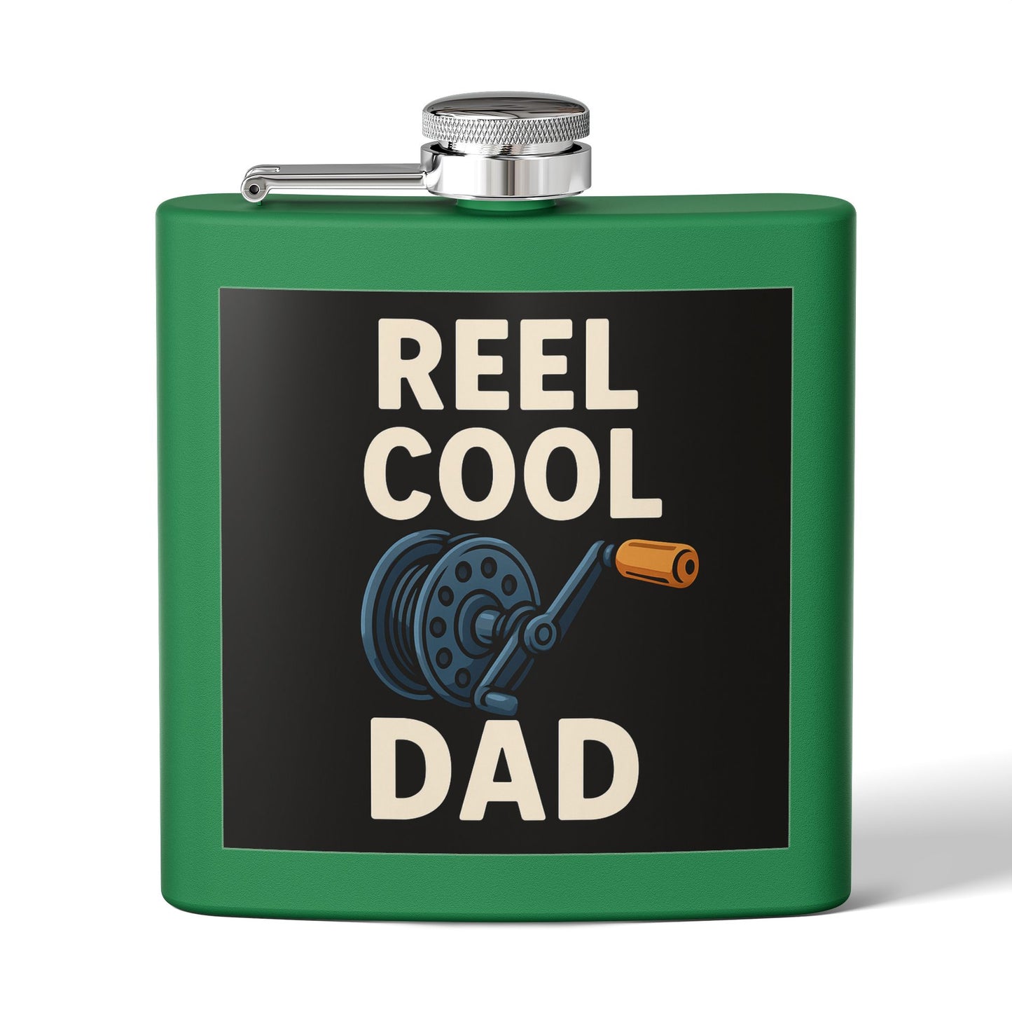Reel Cool Dad - Stainless Steel Flask