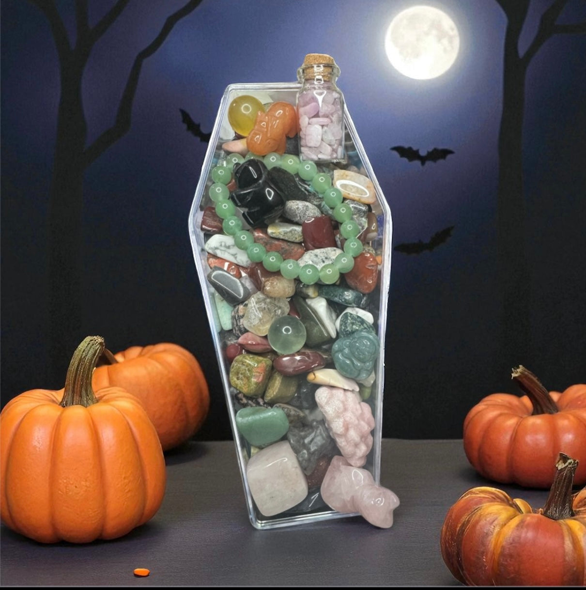 Crystal Coffin Mystery Mix – Tumbles, Carvings & More