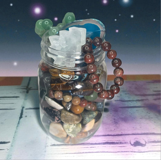 Crystal Jar Mystery Mix – Tumbles, Carvings & More