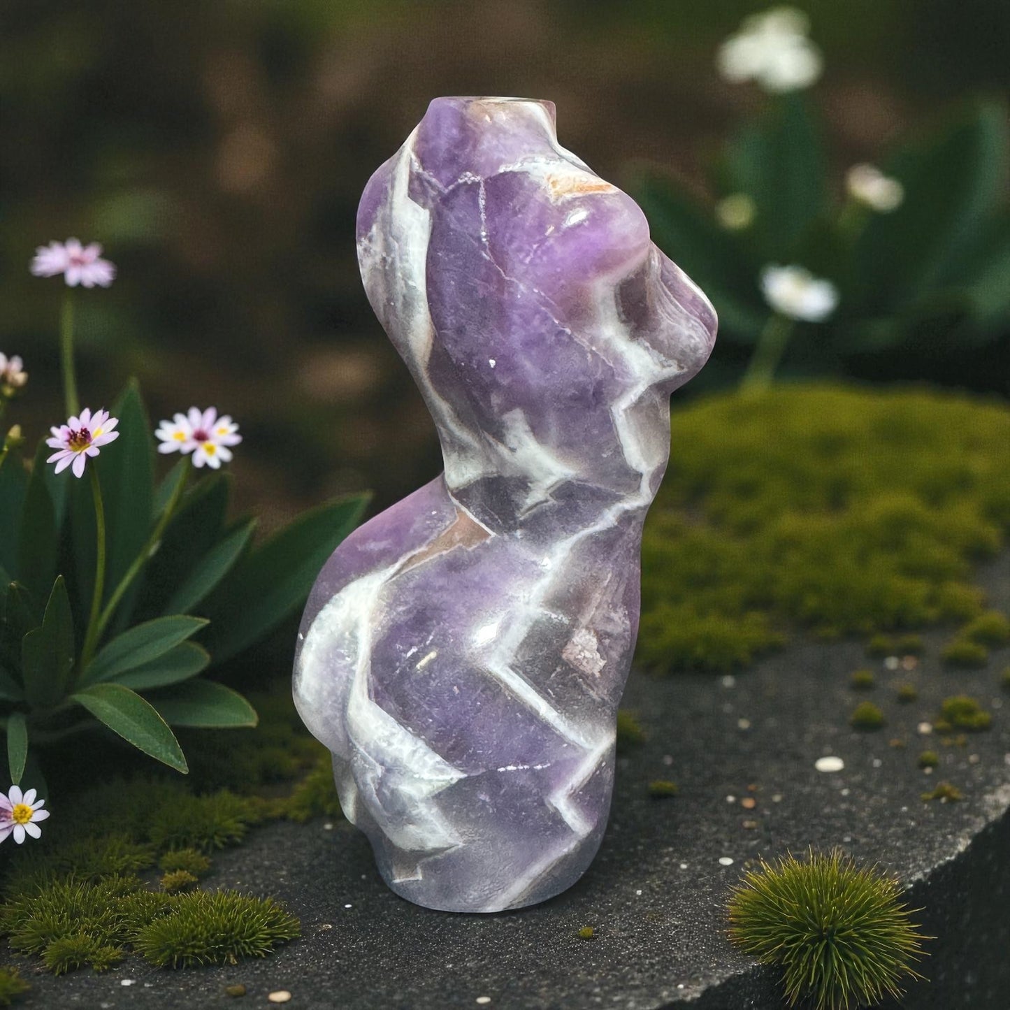 Chevron Amethyst Female Body