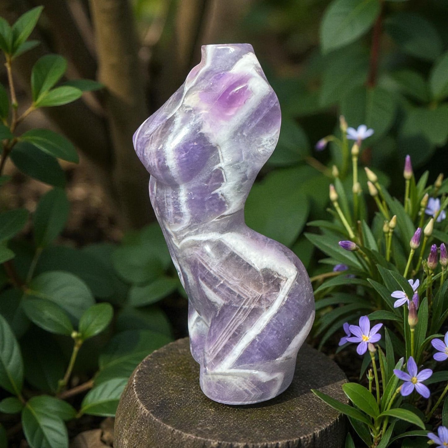Chevron Amethyst Female Body
